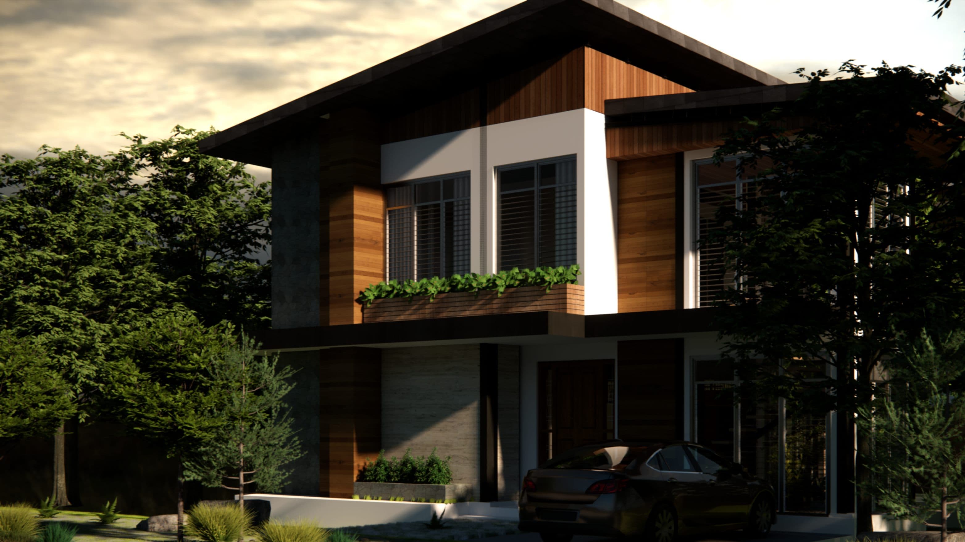 01 House in the Woods