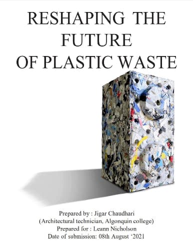 RESHAPING THE FUTURE OF PLASTIC WASTE