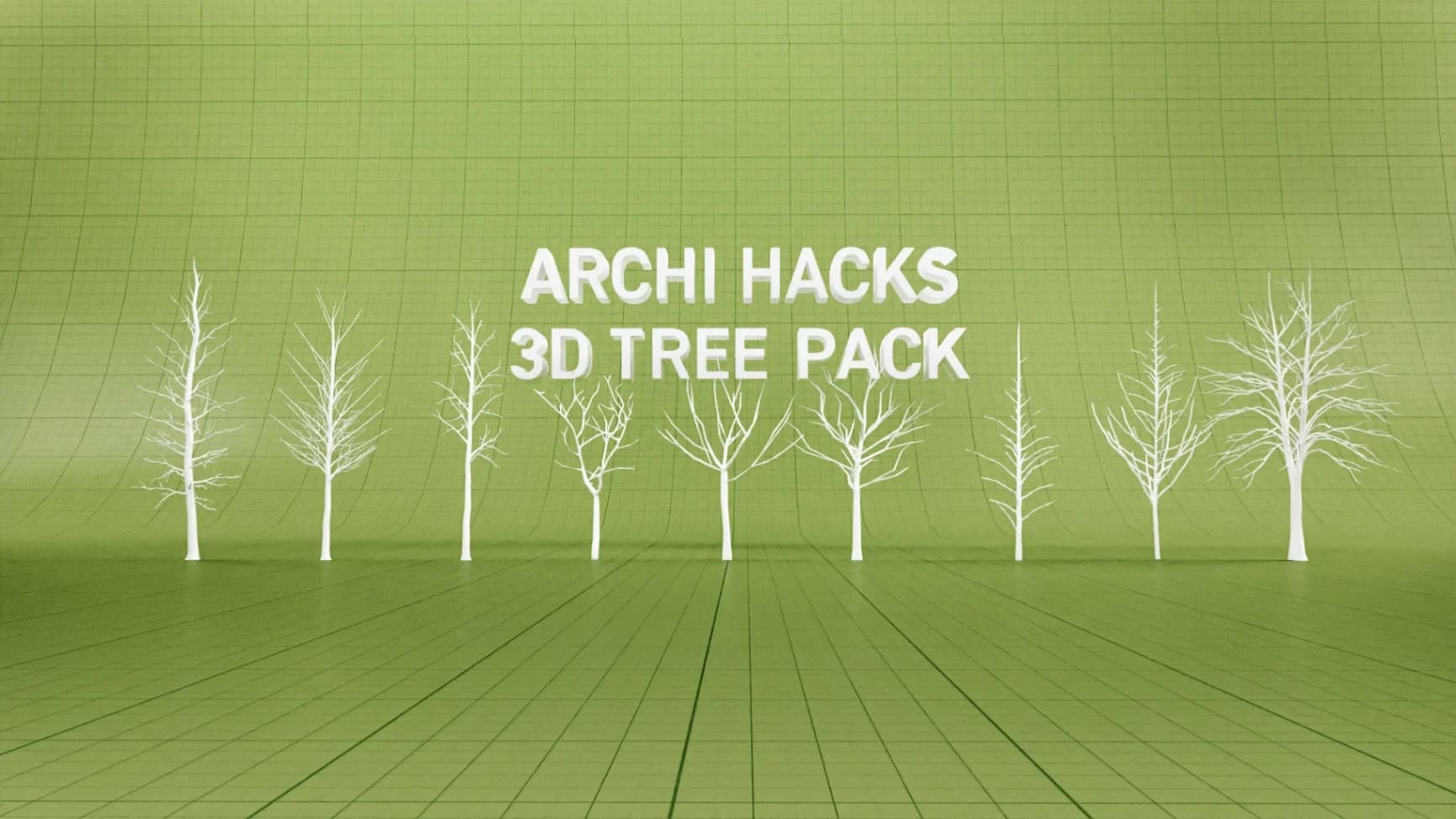 3D Tree Figures