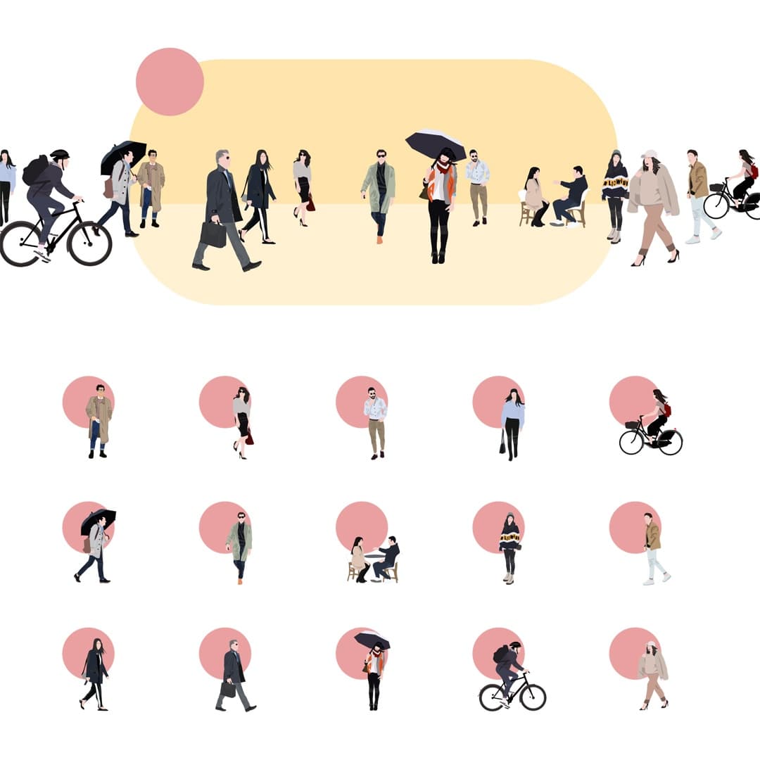 Outdoor Vector People