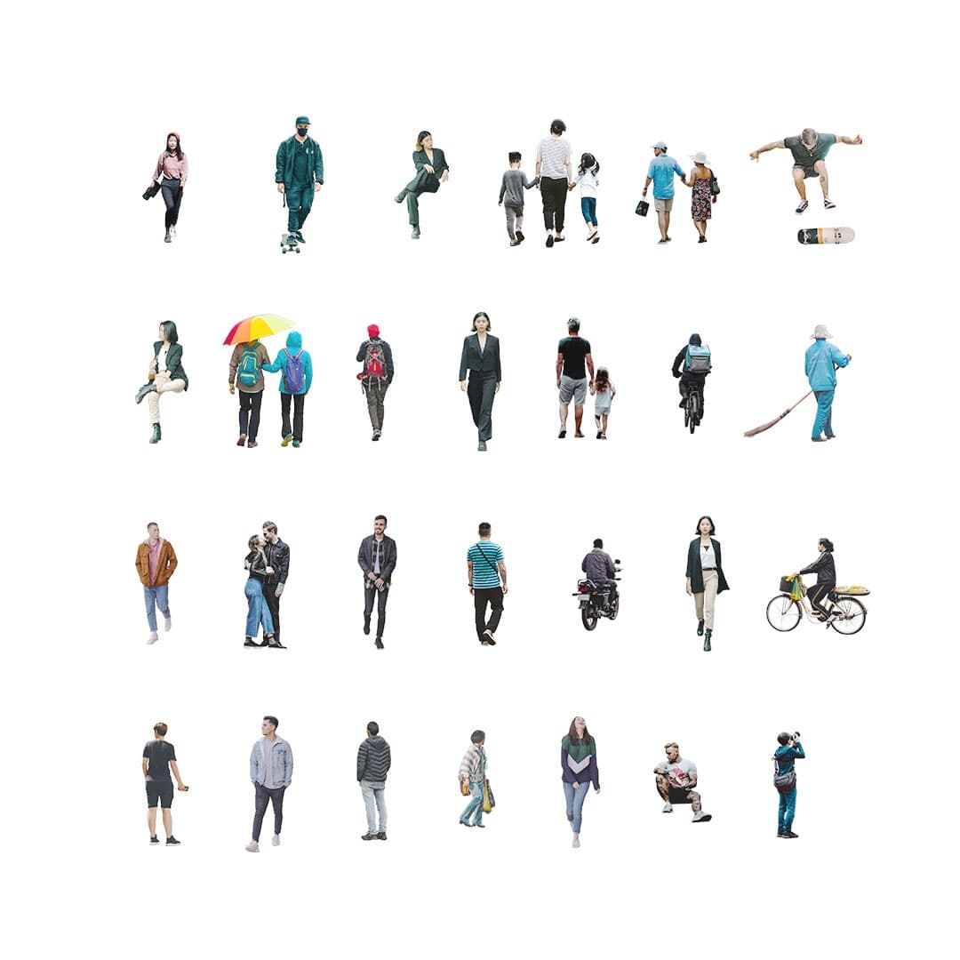 Cutout People Pack