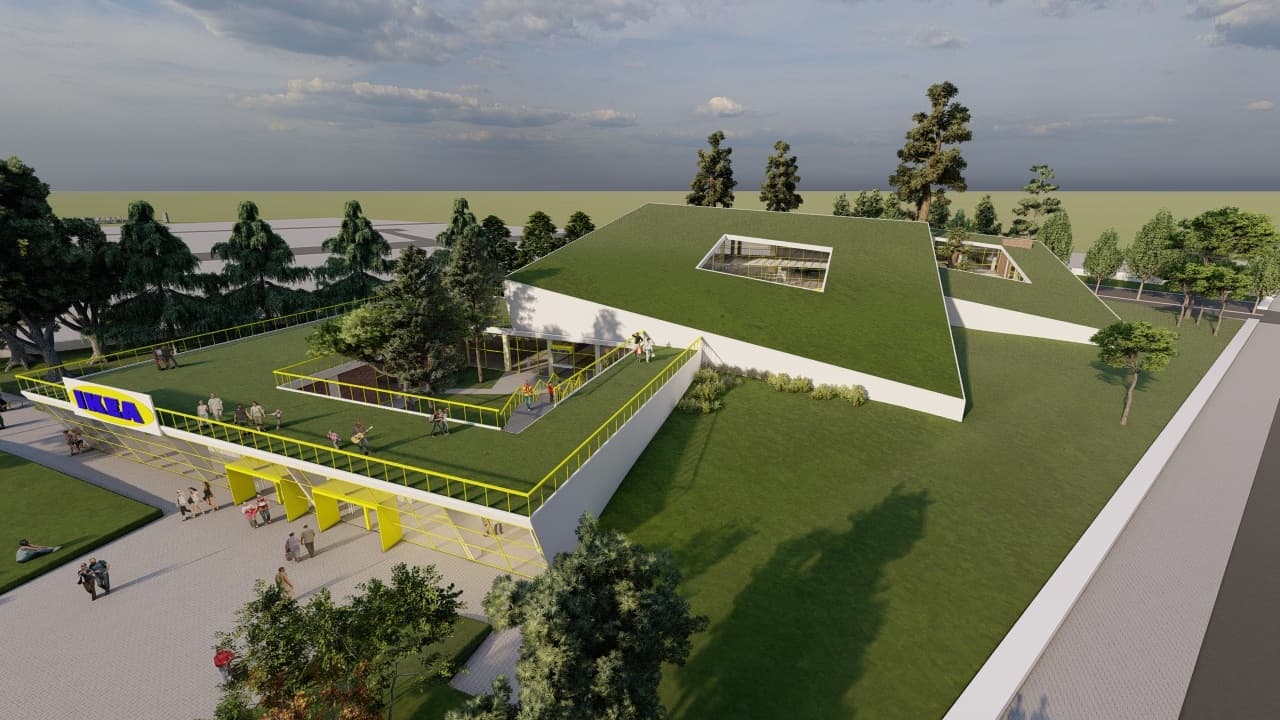 LADERA EN LA CIUDAD (IKEA STORE)