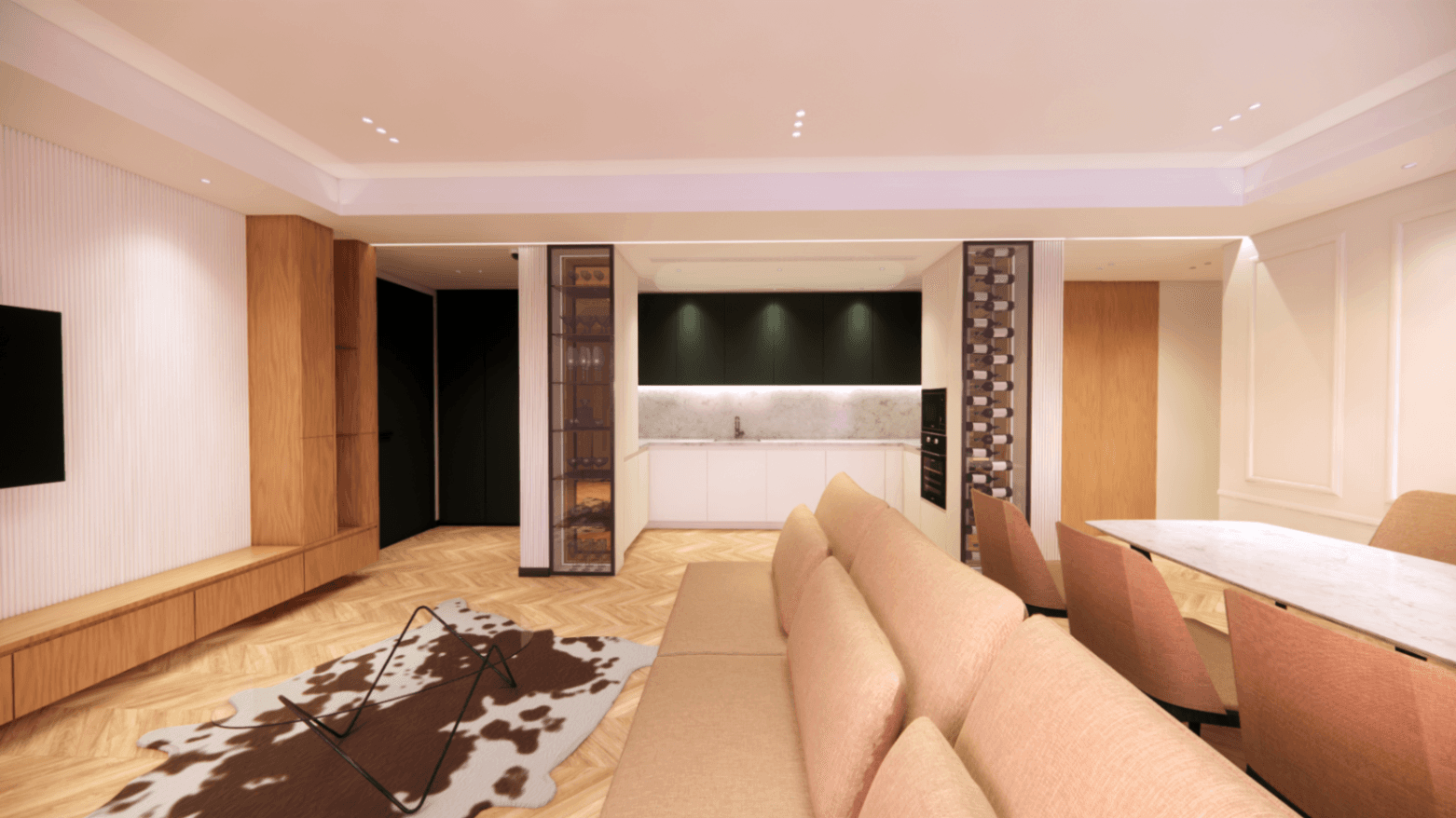 Minimalist Apartment in Tirana