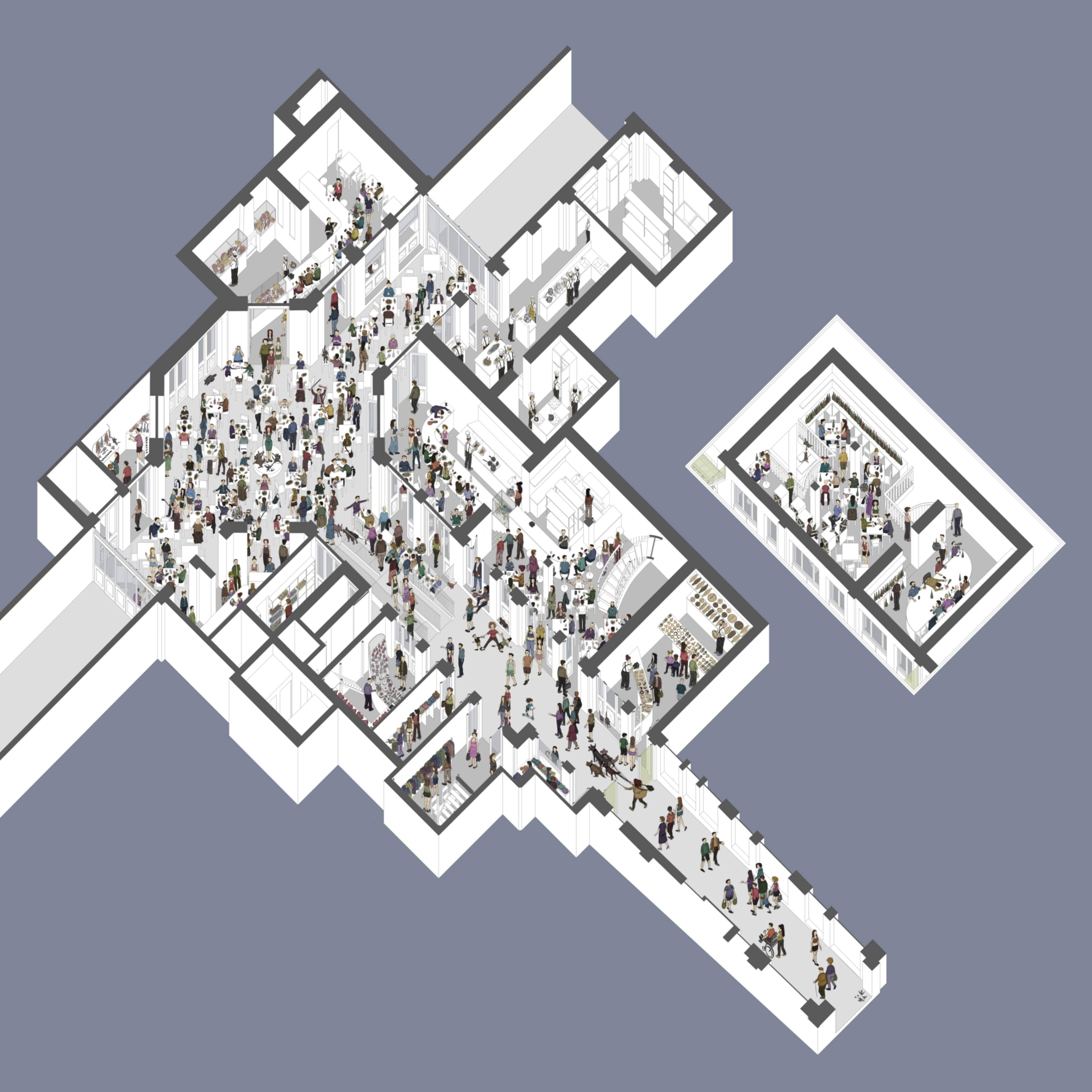 - ILLUSTRATION FOR BUILDING RENOVATION -