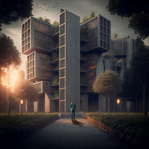 October Winds: Soviet utopian design re-imagined by AI