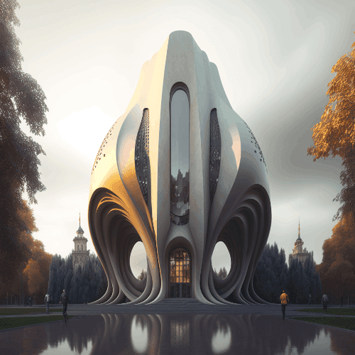 Monument Building to the Heroes of Ukraine War