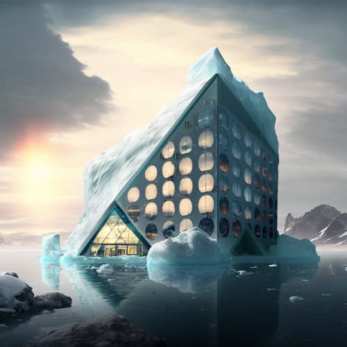 The Iceberg Hotel - AI Architecture 2022 entry
