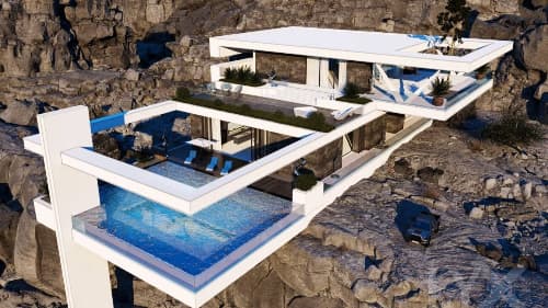 Rock Cubes Villa