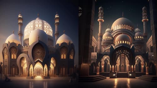 Spiritual "AI Mosque"