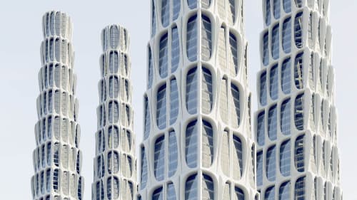 Concept 1806 Square to Circle Tower