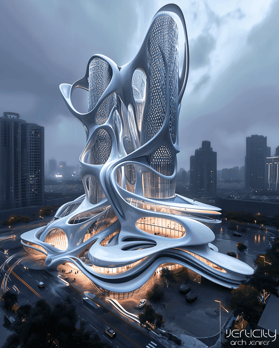 VERTICITY : SKYSCRAPERS OF 3050 SERIES 1