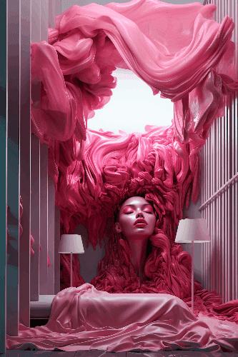 Modern Barbie Bedroom