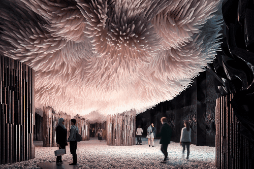 Dreaming Parametricism With Flowers