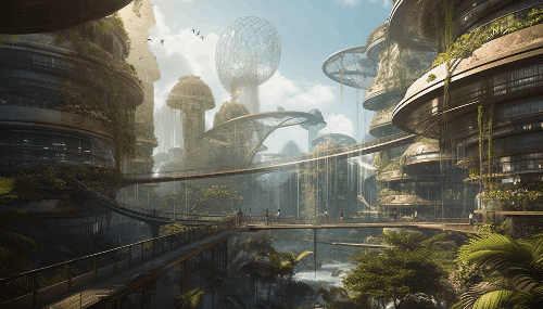 Balinese Utopia in 2060 (Phase I)