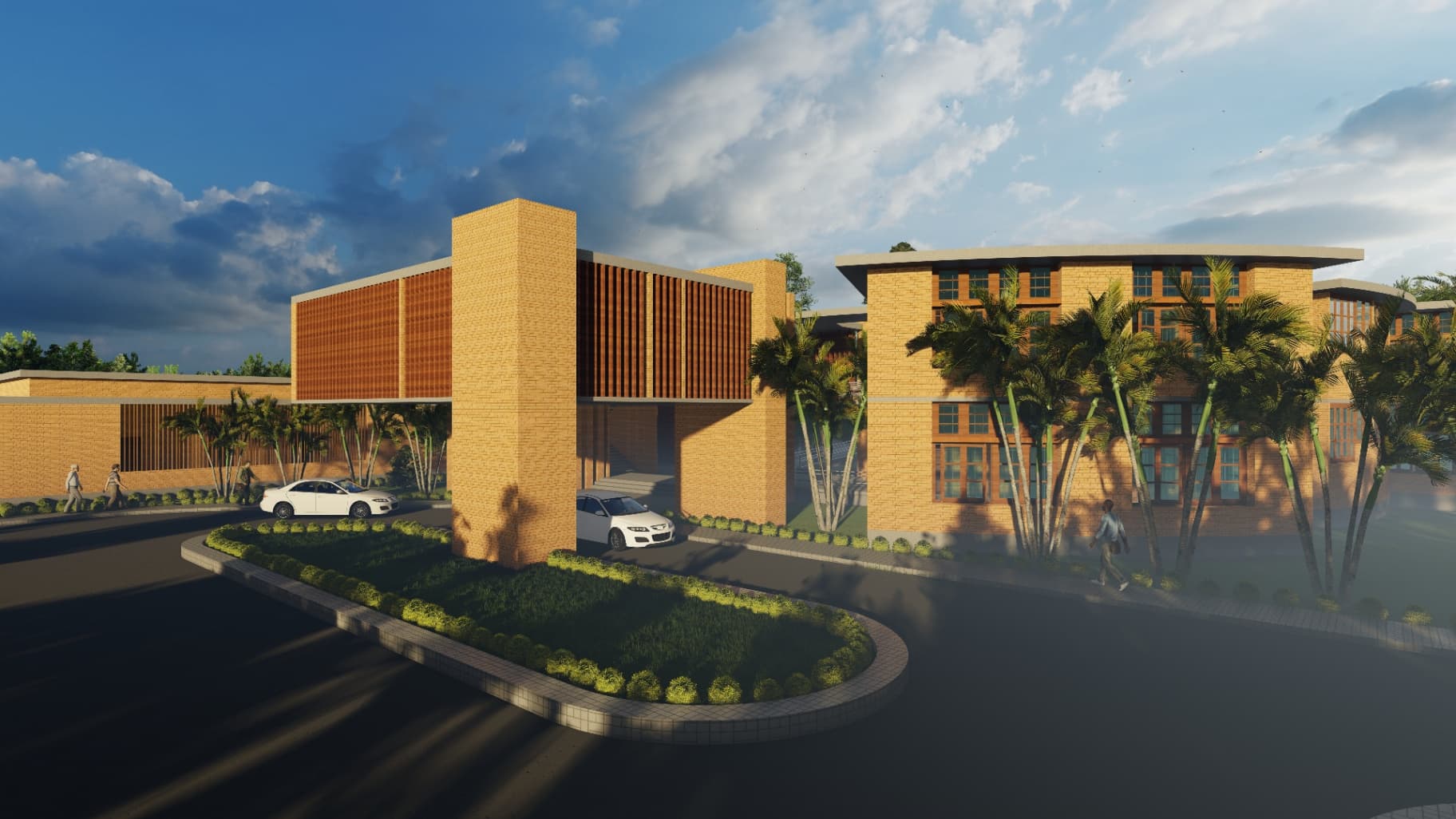 A Sustainable NGO Training and Research Center in Noshipur, Dinajpur