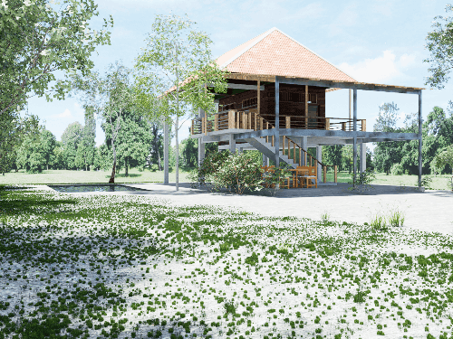 Khmer house design competition