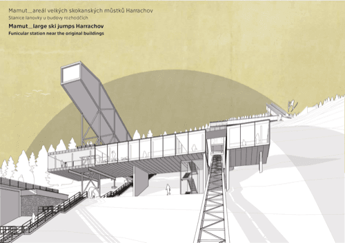 Revitalisation of large ski jumps Harrachov
