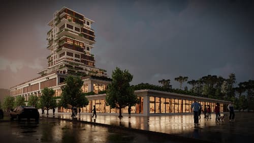 Vertical Mixed-use Development