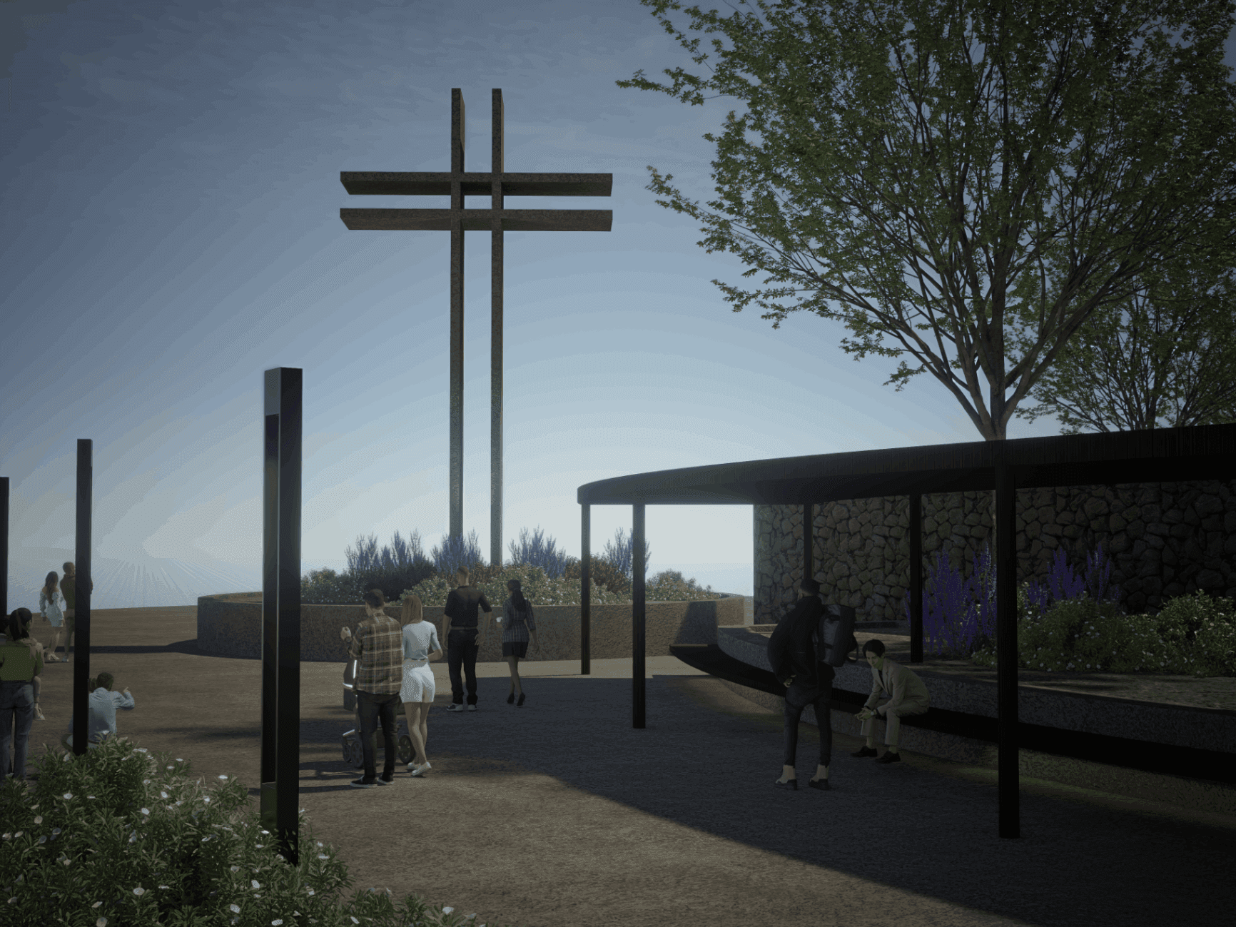 Redevelopment of part of the coastal front in Piraeus.