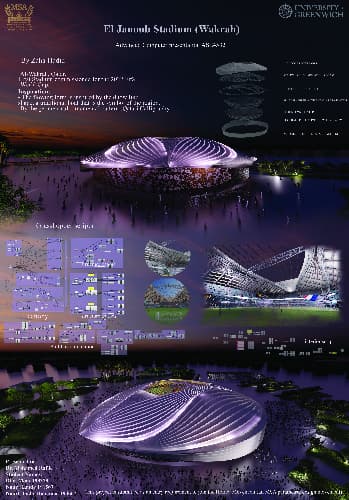 El Janoub Stadium by zaha Hadid ( Group project )
