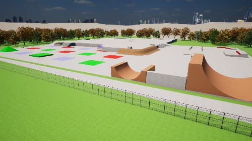 Skatepark concept