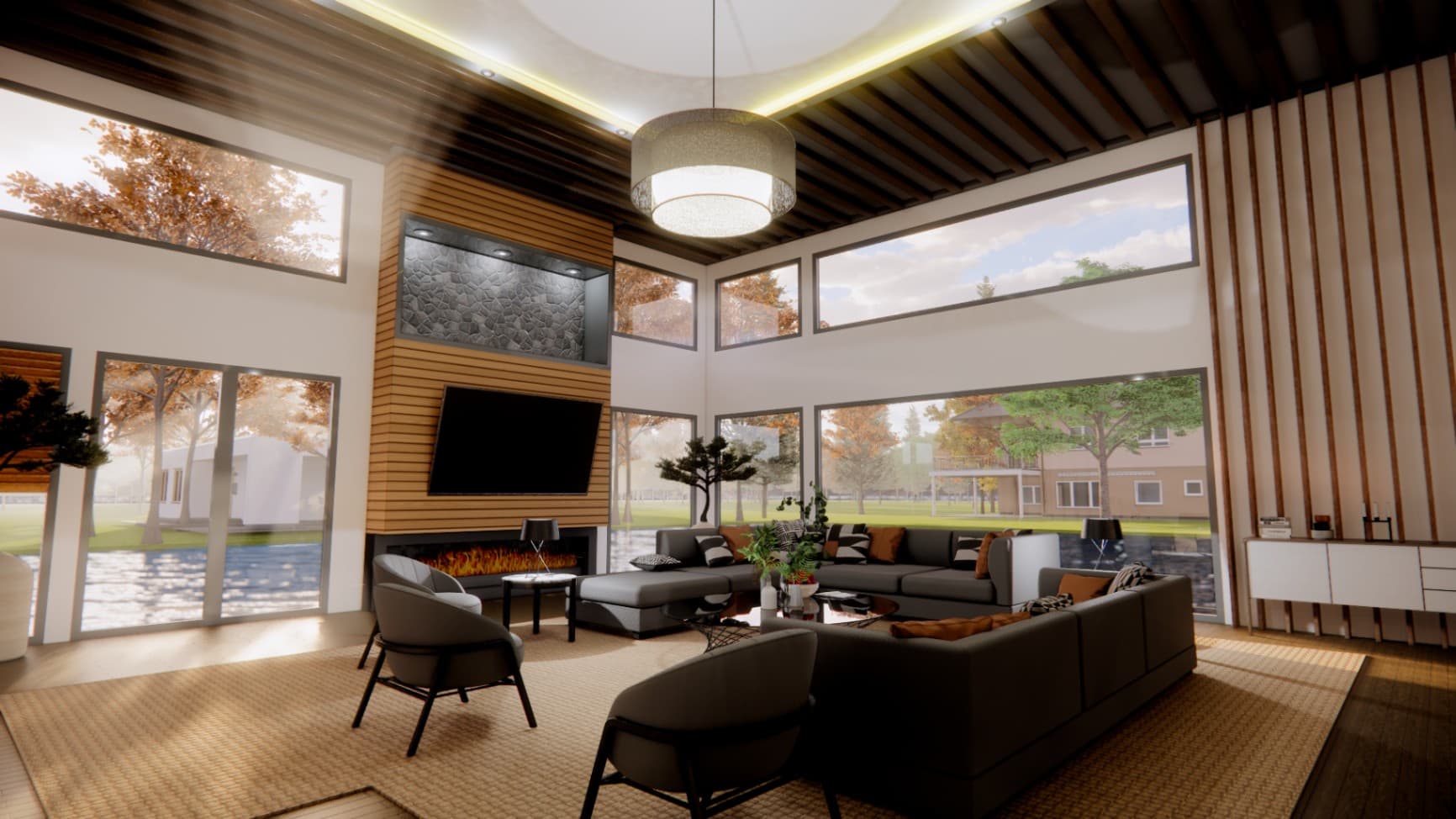 A Tranquil Living Space