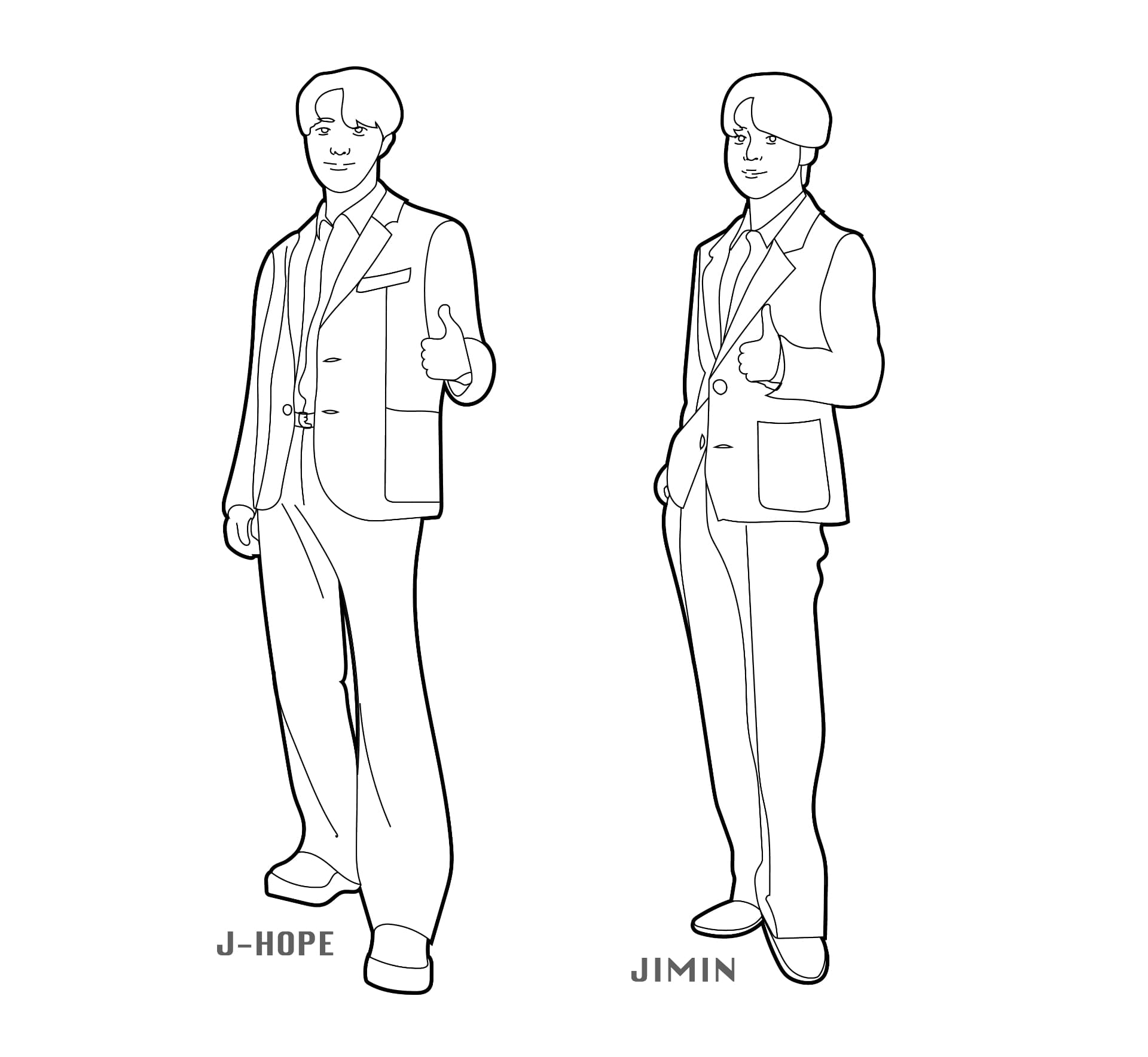 BTS Vector Graphic