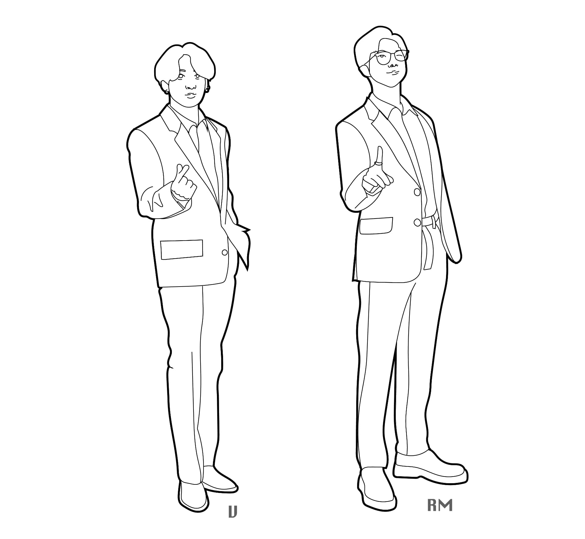 BTS Vector Graphic