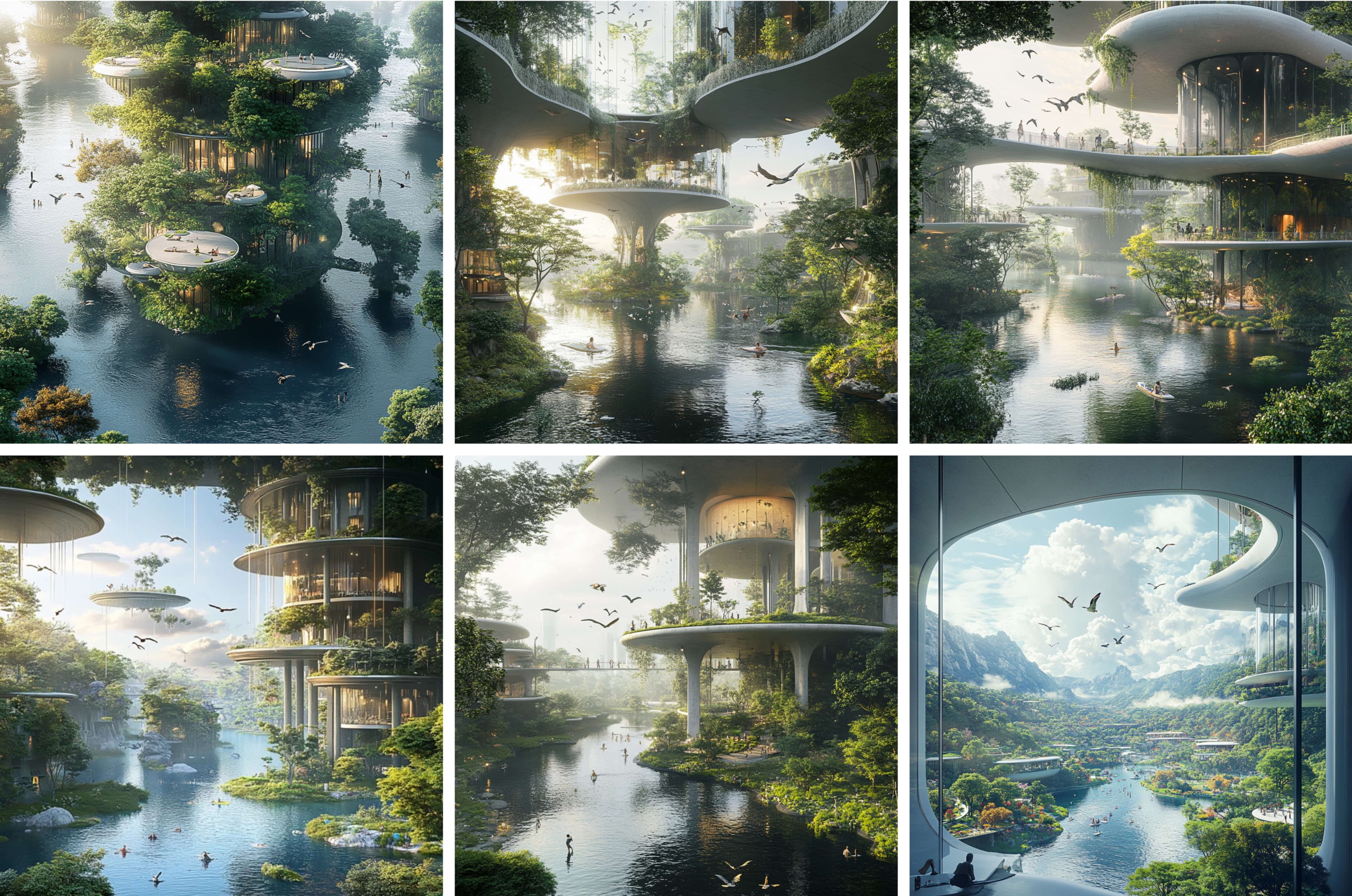 Serene Future Havens