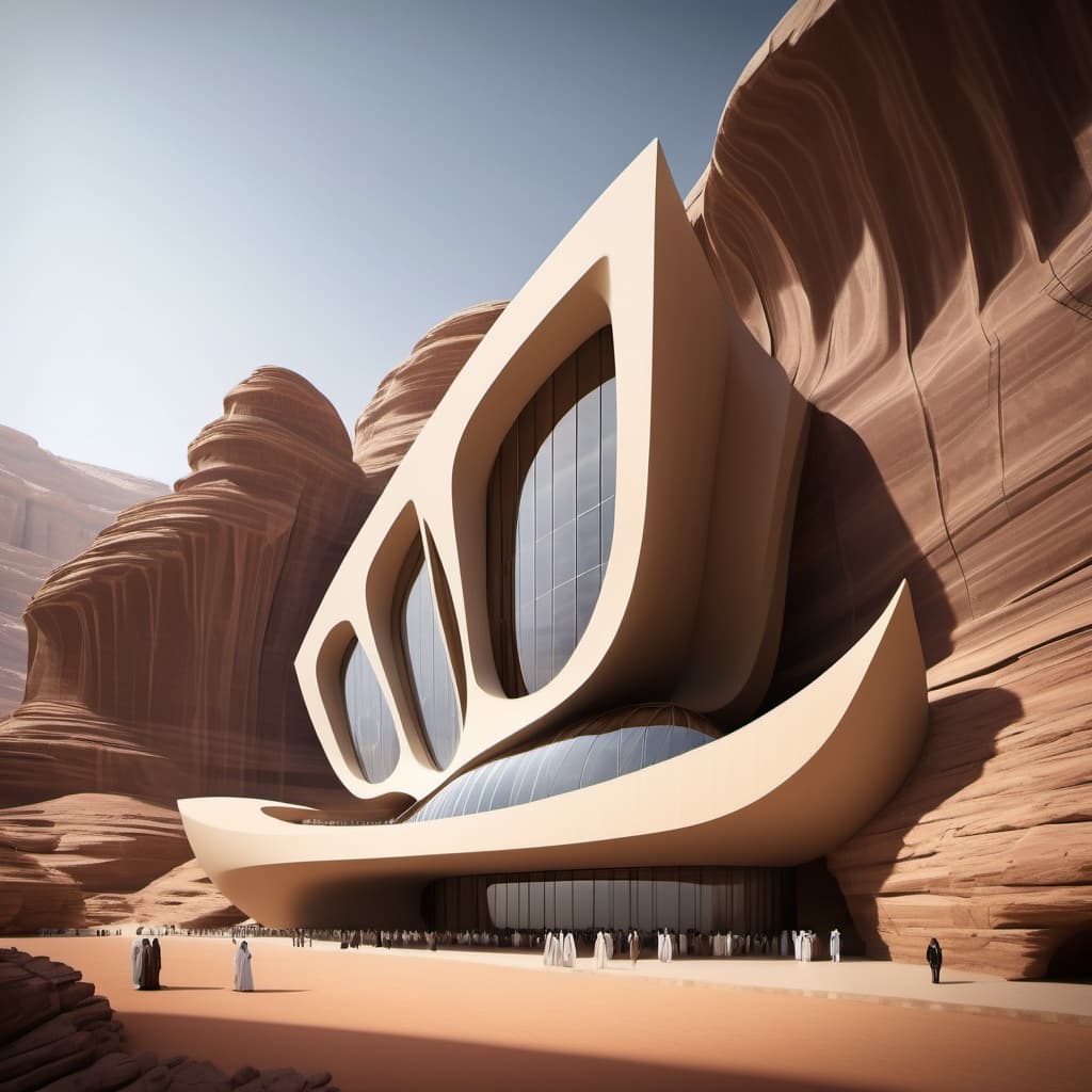 Sculpture Museum in Al-Ula Desert