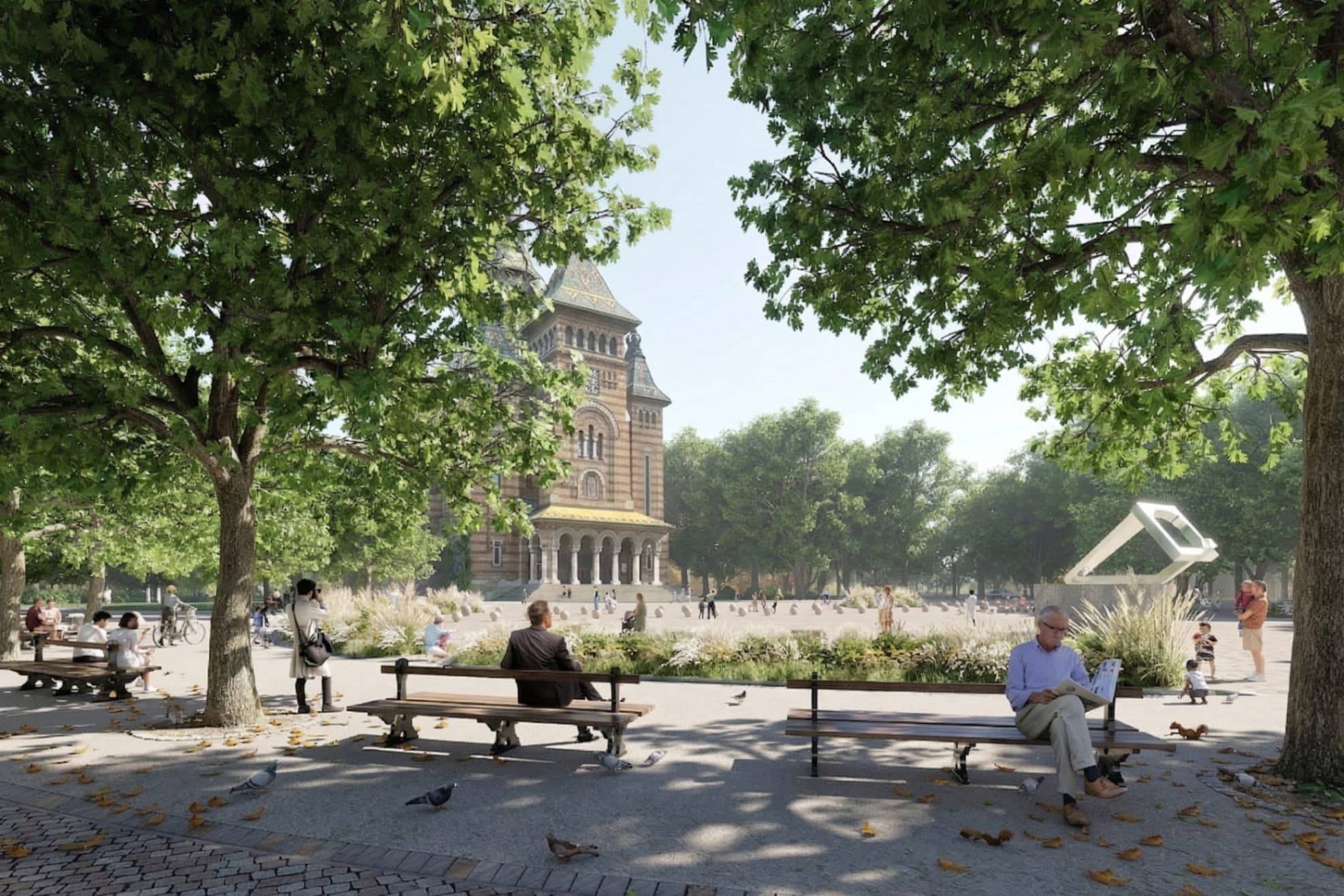 COMPETITION - Piața Victoriei, Timișoara, 2023 - 1st Place