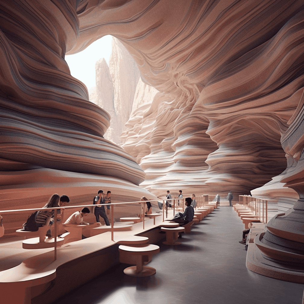 Rockscapes: Carved Communities for Utopian Living | Arch Hive